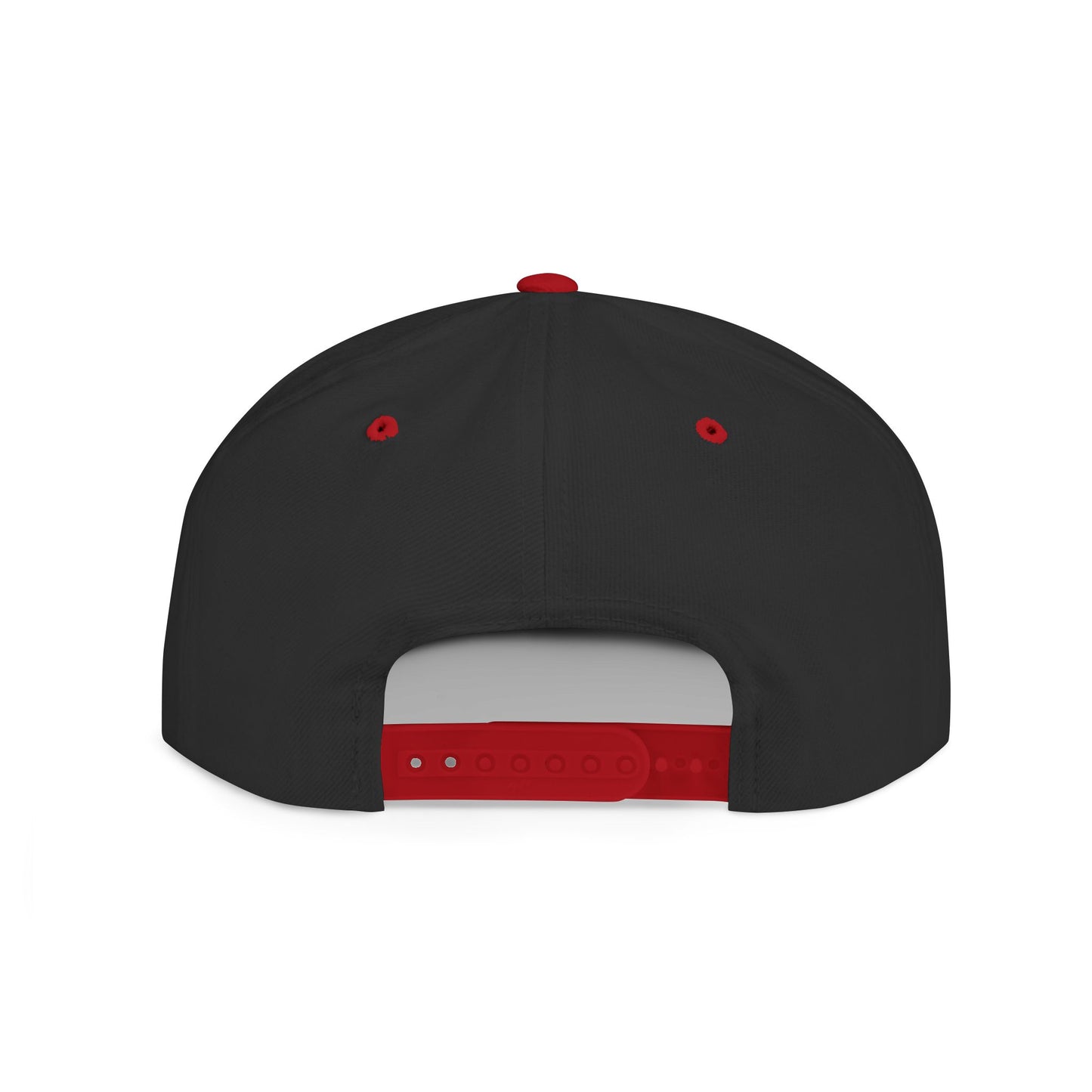 Trendy Flat Bill Snapback - Black Wallst Design