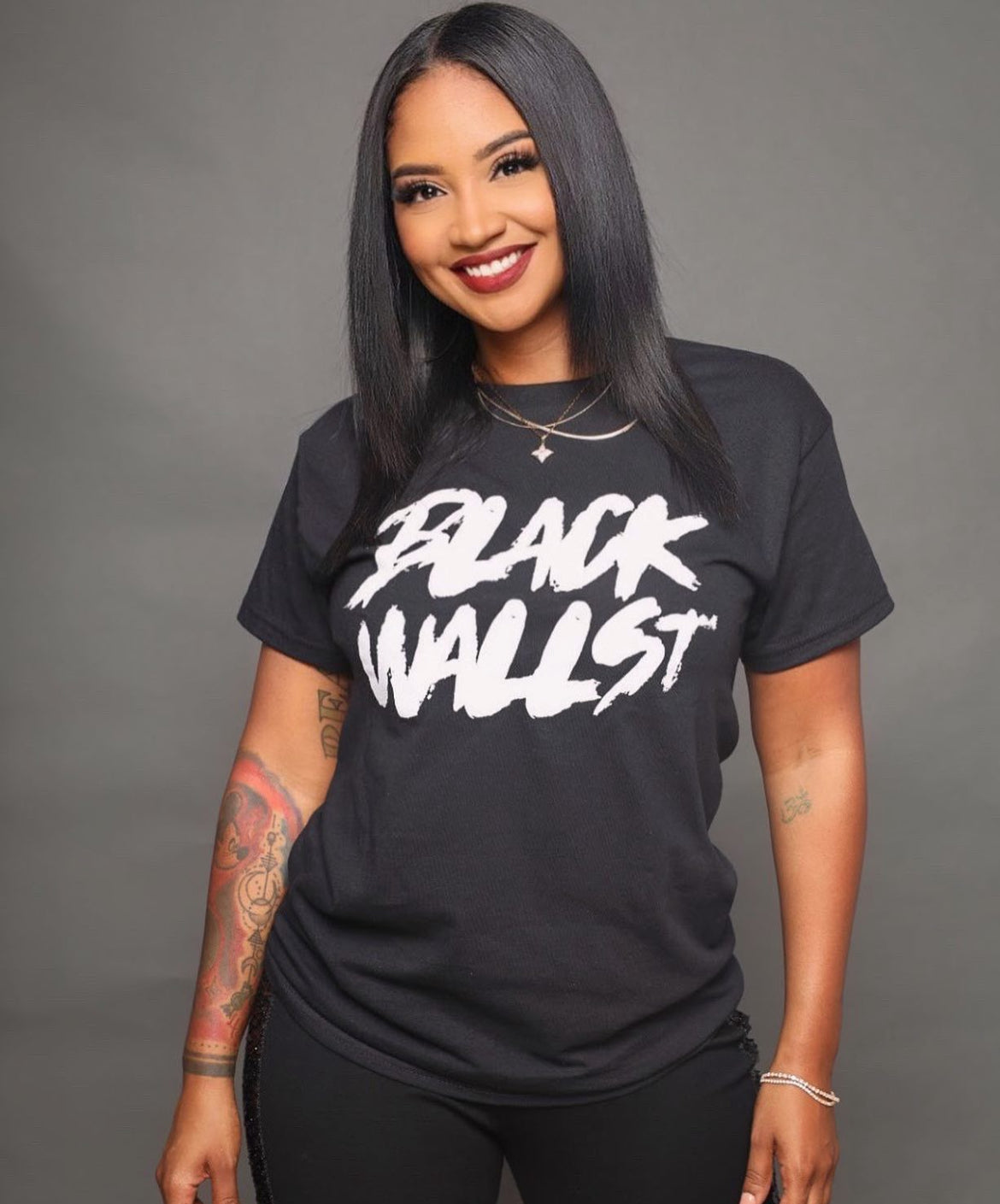 Official Black Wall St Softstyle T-Shirt
