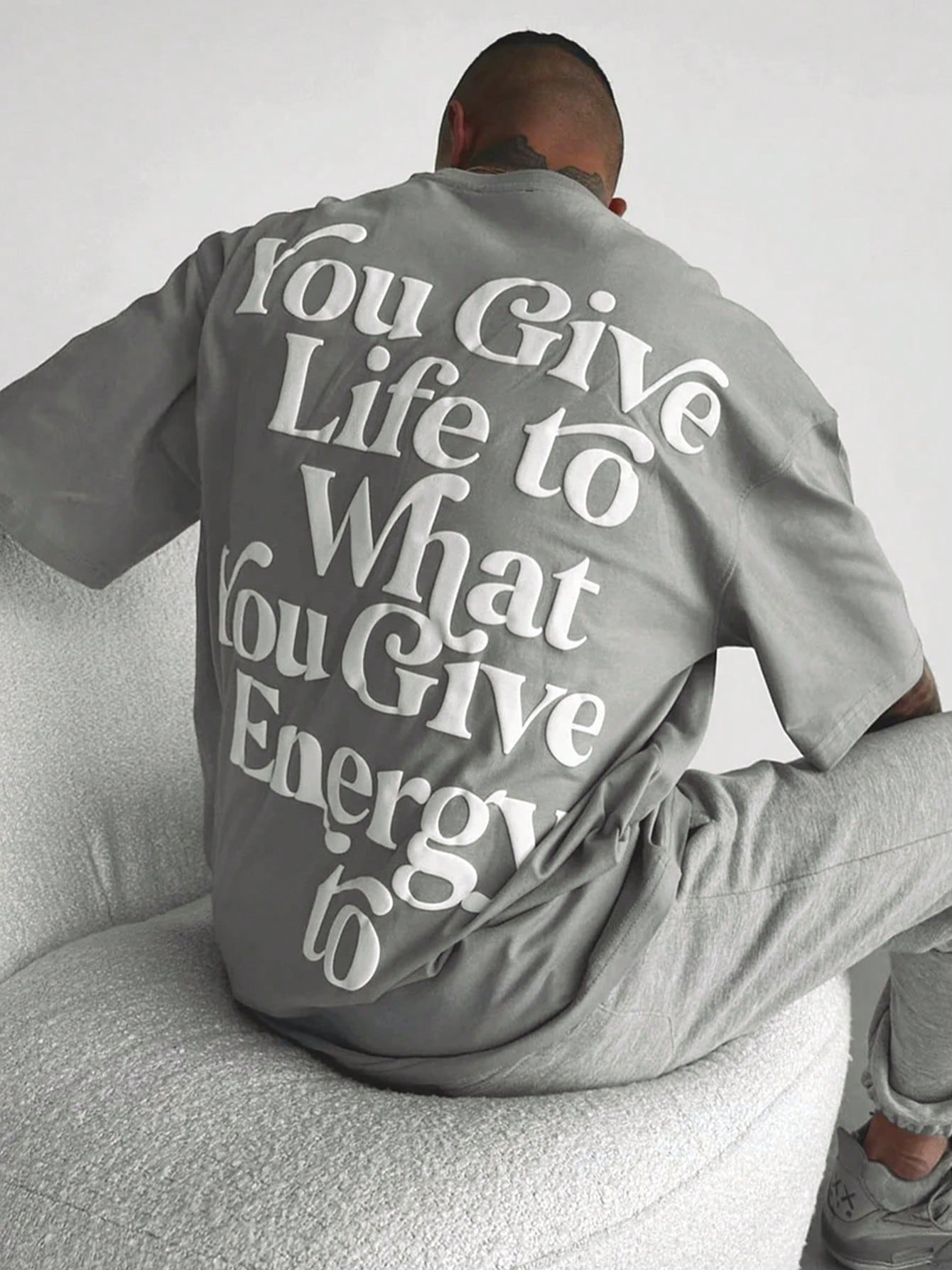 'You Give Life' Men's Extra Loose Fit T-Shirt