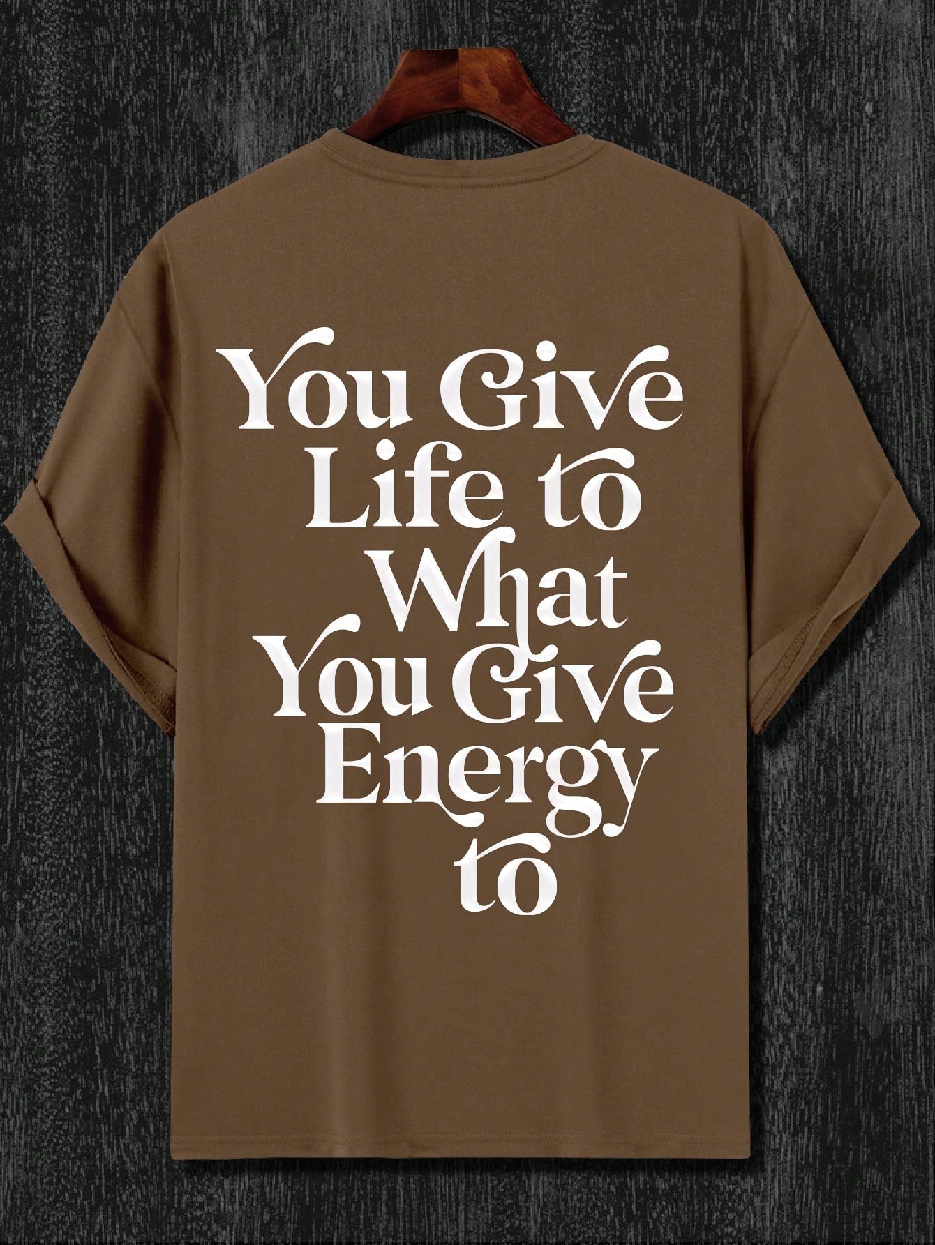 'You Give Life' Men's Extra Loose Fit T-Shirt