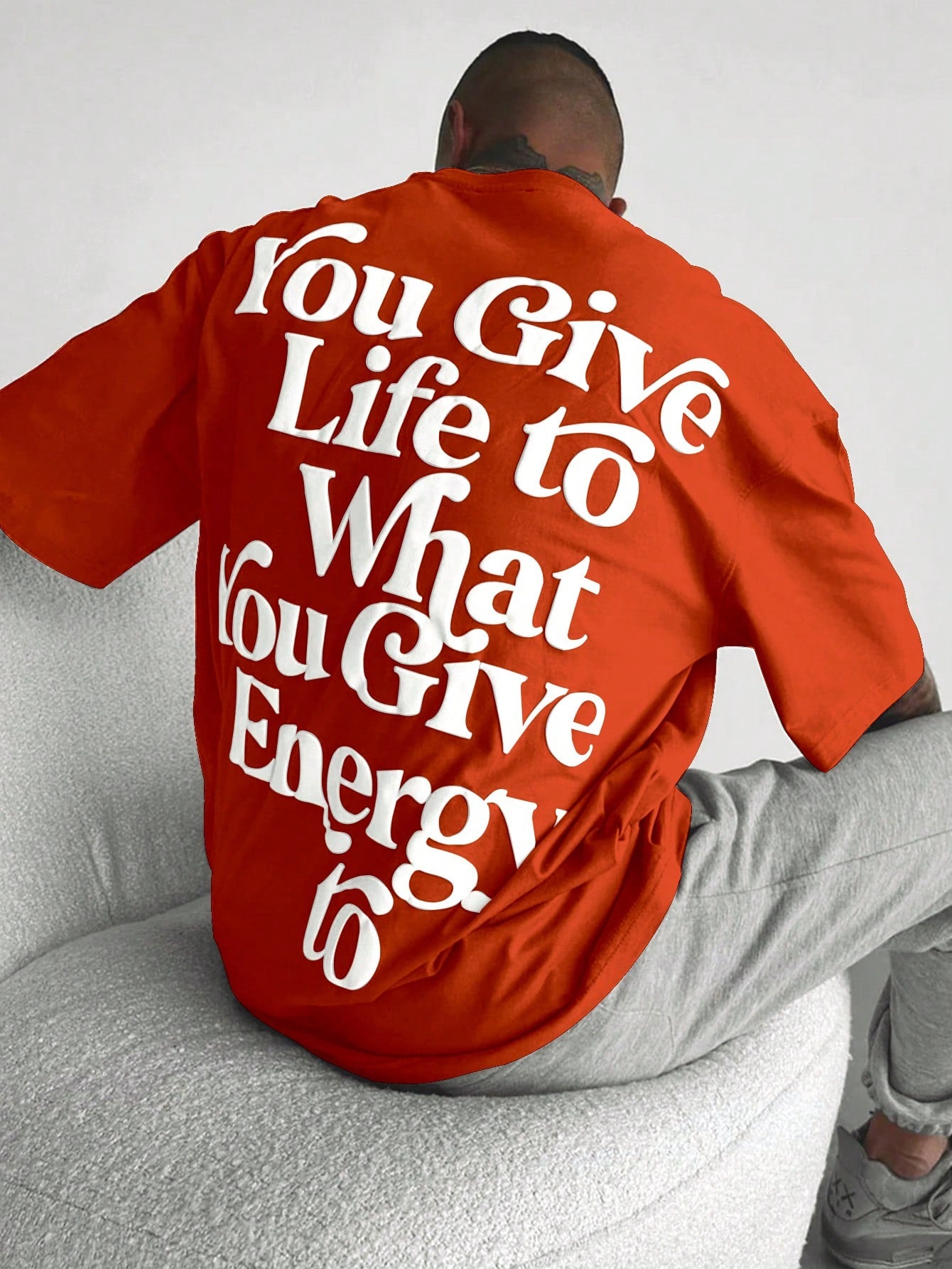 'You Give Life' Men's Extra Loose Fit T-Shirt