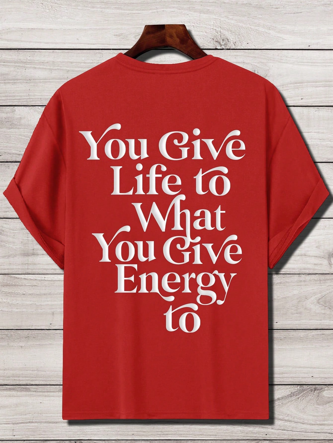 'You Give Life' Men's Extra Loose Fit T-Shirt